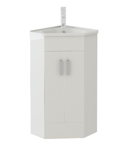 Corner vanity unit - corner,