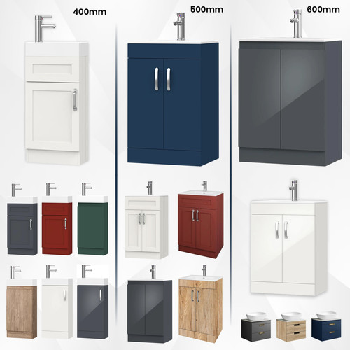 Vanity unit with - unit, basin