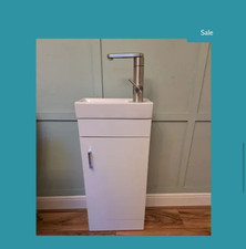 non plumbing sink unit/silver